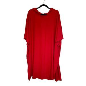 MISSLOOK Red Hoodie Sweatshirt